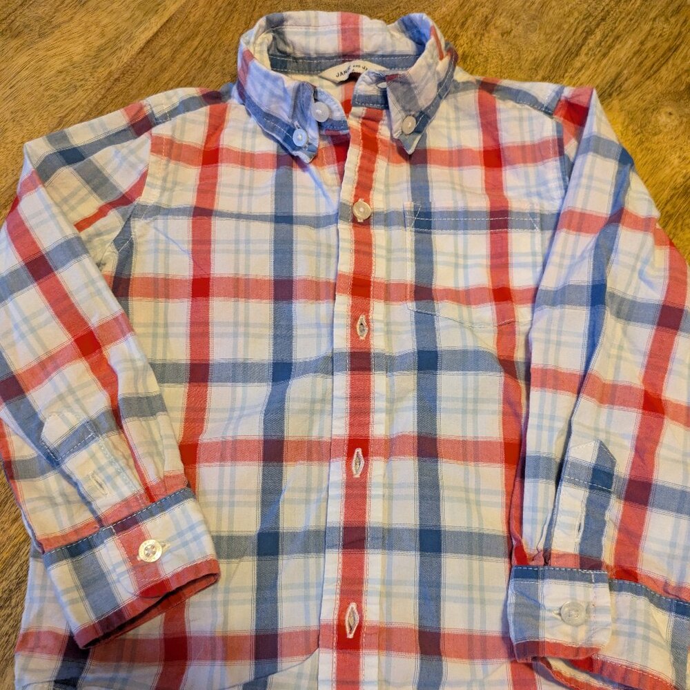 Little Finance Bro 2T button-up long sleeved shirts